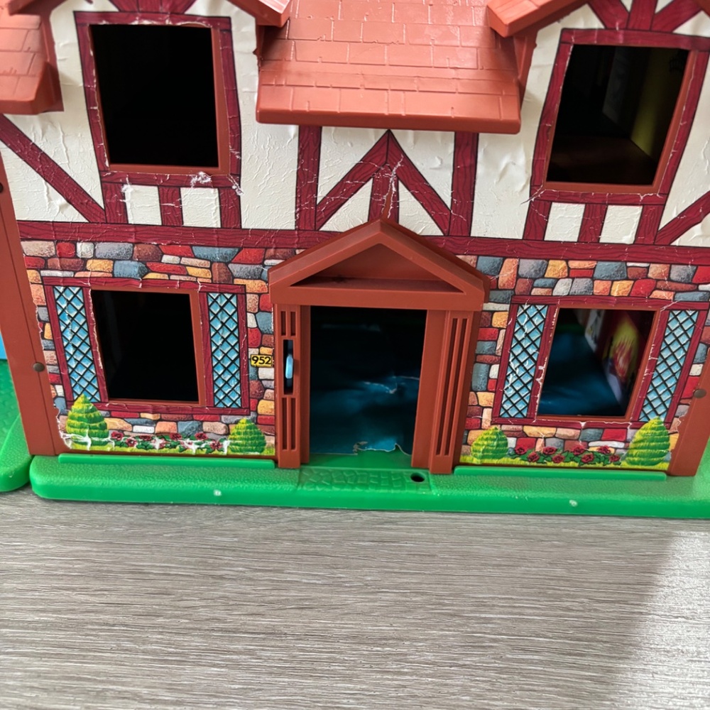VINTAGE Fisher Price Little People 952 Play Family House 1986 Grandma Cowboy LOT - Picture 13 of 16
